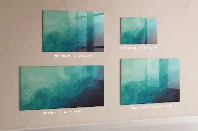 Tableau magnétique effaçable à sec modèle Abstraction de profondeur