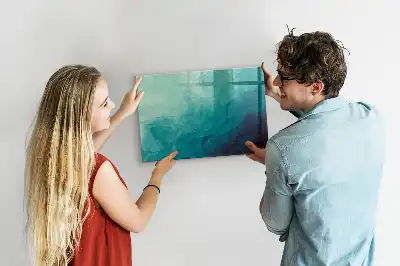Tableau magnétique effaçable à sec modèle Abstraction de profondeur