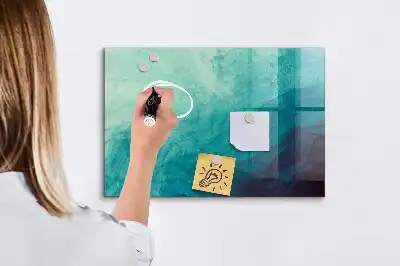 Tableau magnétique effaçable à sec modèle Abstraction de profondeur