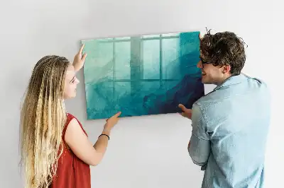 Tableau magnétique effaçable à sec modèle Abstraction de profondeur