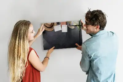 Tableau magnétique avec feutre modèle Vacances