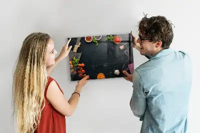 Tableau magnétique effaçable à sec accessoire de cuisine