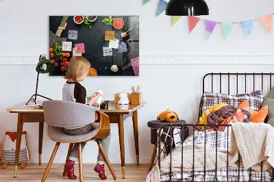 Tableau magnétique effaçable à sec accessoire de cuisine