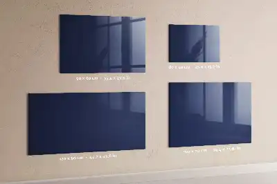 Tableau magnétique avec feutre de couleur bleue