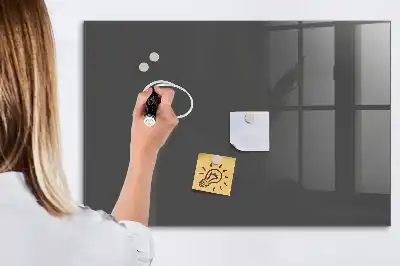 Tableau magnétique avec feutre couleur grise