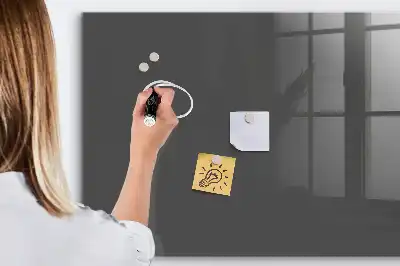 Tableau magnétique avec feutre couleur grise