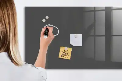 Tableau magnétique avec feutre couleur grise
