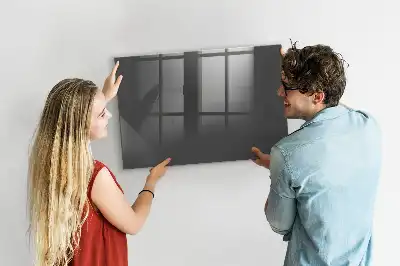 Tableau magnétique avec feutre couleur grise