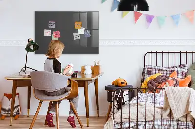 Tableau magnétique avec feutre couleur grise