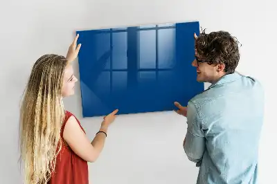 Tableau magnétique effaçable à sec couleur bleu marine