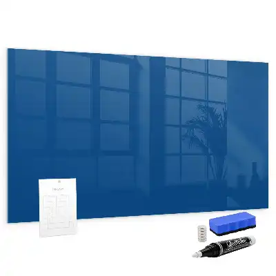 Tableau magnétique effaçable à sec couleur bleu marine