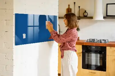 Tableau magnétique effaçable à sec couleur bleu marine