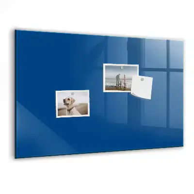 Tableau magnétique effaçable à sec couleur bleu marine