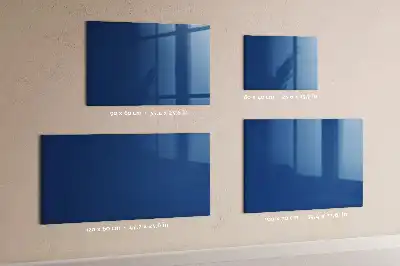 Tableau magnétique effaçable à sec couleur bleu marine