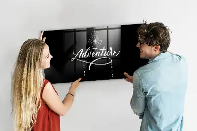 Tableau magnétique effaçable à sec modèle Aventure