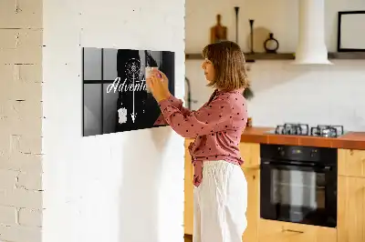 Tableau magnétique avec feutre modèle Aventure