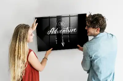 Tableau magnétique avec feutre modèle Aventure