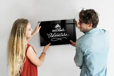 Tableau magnétique avec feutre modèle Aventure en plein air