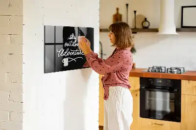 Tableau magnétique avec feutre modèle Aventure en plein air