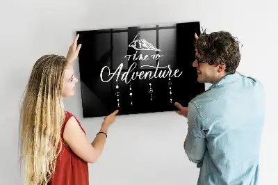 Tableau magnétique effaçable à sec modèle Aventure