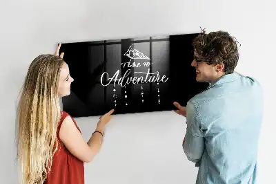 Tableau magnétique effaçable à sec modèle Aventure
