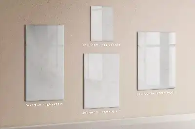 Tableau magnétique effaçable à sec motif marbre élégant