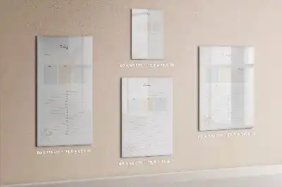 Tableau effaçable à sec magnétique planificateur pour aujourd'hui