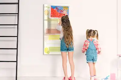 Planificateur de menu tableau magnétique effaçable à sec
