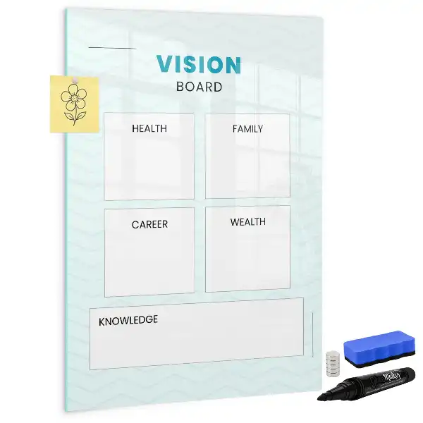 Planificateur de santé tableau magnétique effaçable à sec