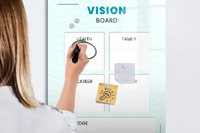 Planificateur de santé tableau magnétique effaçable à sec