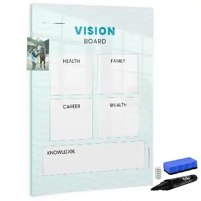 Planificateur de santé tableau magnétique effaçable à sec