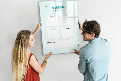 Planificateur de santé tableau magnétique effaçable à sec
