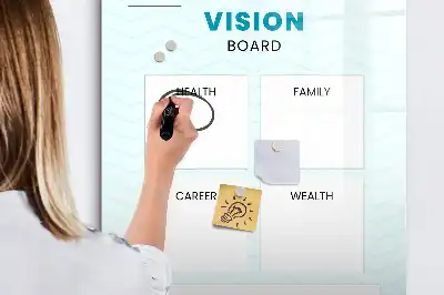 Planificateur de santé tableau magnétique effaçable à sec