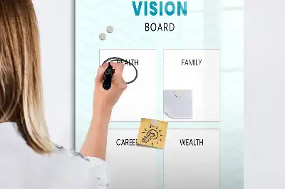 Planificateur de santé tableau magnétique effaçable à sec