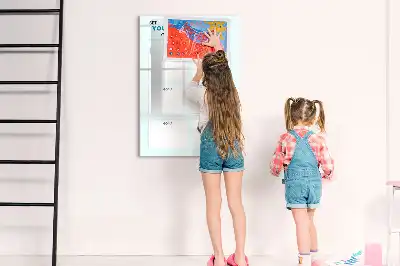 Tableau magnétique effaçable à sec planificateur d'objectifs