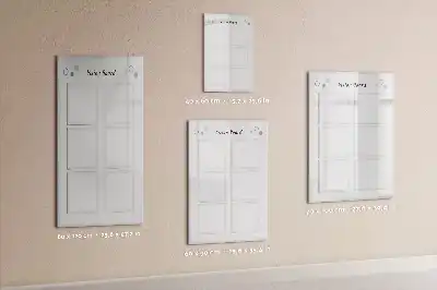 Tableau de vision magnétique effaçable à sec