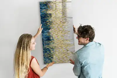 Tableau magnétique effaçable à sec motif décoratif