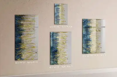 Tableau magnétique effaçable à sec motif décoratif