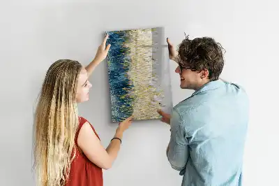 Tableau magnétique effaçable à sec motif décoratif