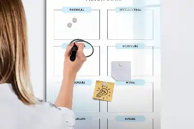 Tableau magnétique effaçable à sec standard