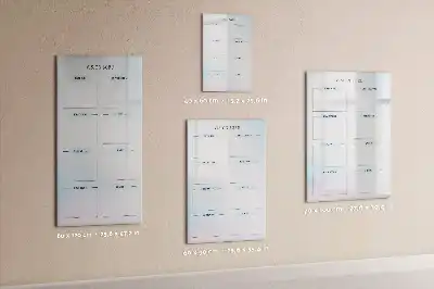 Tableau magnétique effaçable à sec standard