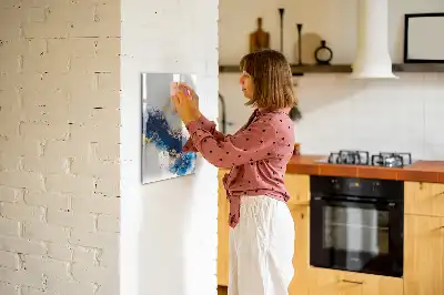 Tableau magnétique effaçable à sec modèle marbre absolu