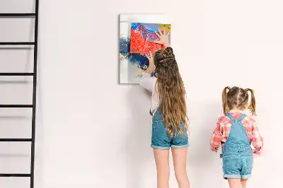 Tableau magnétique effaçable à sec modèle marbre absolu