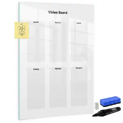Tableau de vision magnétique effaçable à sec