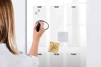 Tableau de vision magnétique effaçable à sec