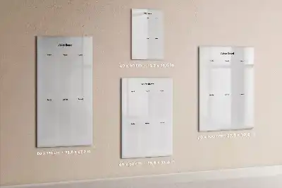 Tableau de vision magnétique effaçable à sec