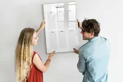 Tableau de vision magnétique effaçable à sec