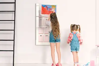 Tableau magnétique effaçable à sec calendrier d'anniversaires
