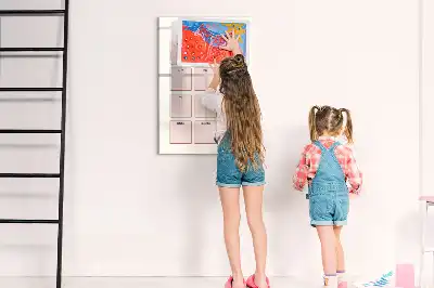 Tableau magnétique effaçable à sec calendrier d'anniversaires