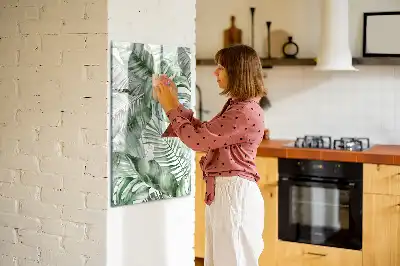 Tableau magnétique effaçable à sec feuilles aquarellables